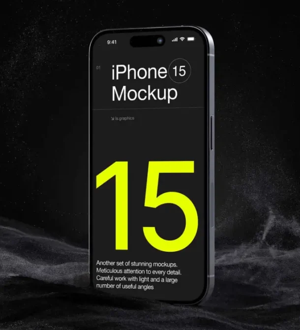 Iphone 15 Mockup